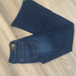 American Eagle artist flare jeans